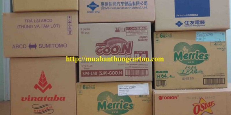 Mua thùng giấy carton giá rẻ, chất lượng tại Hà Nội